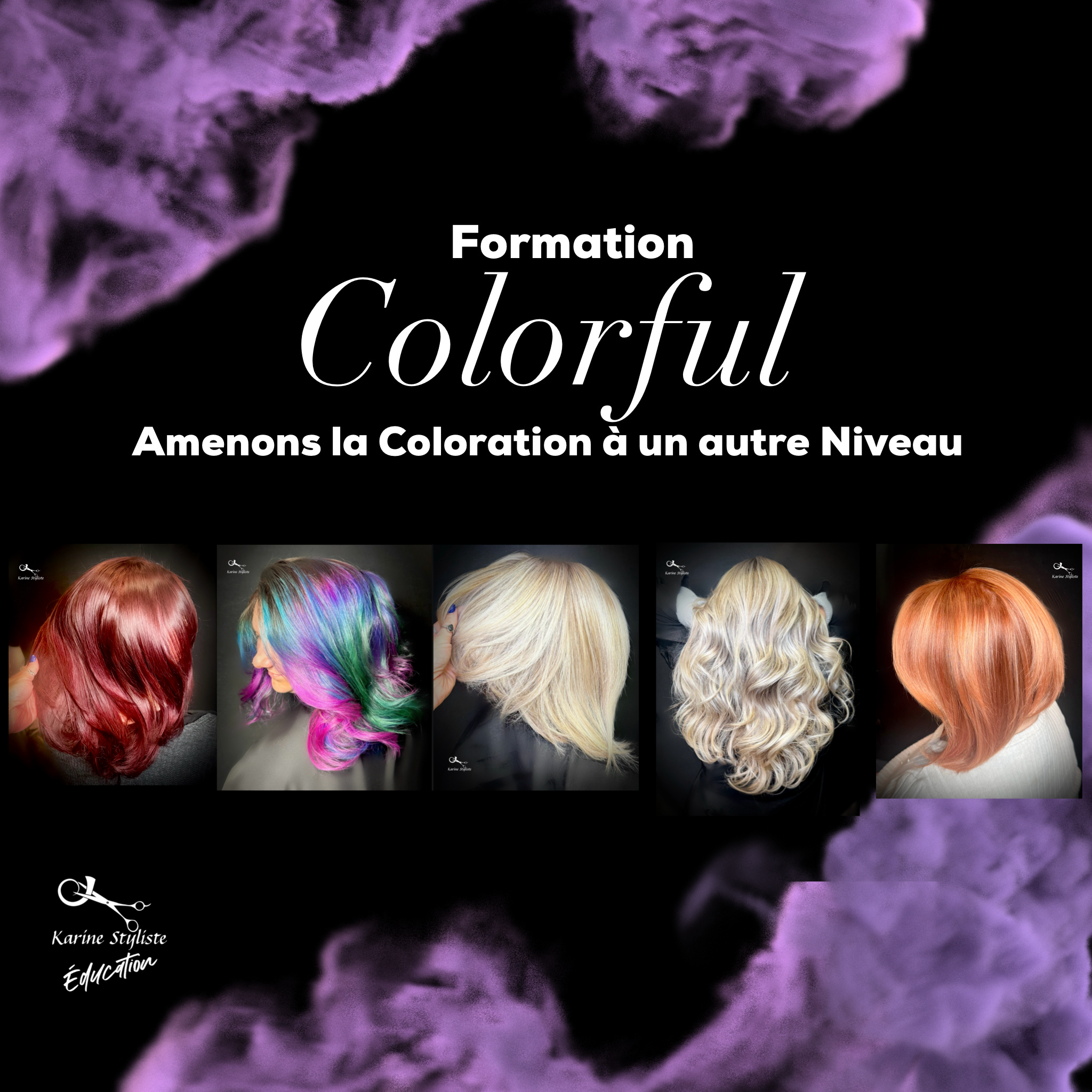 Formation Colorful, coloration complète
